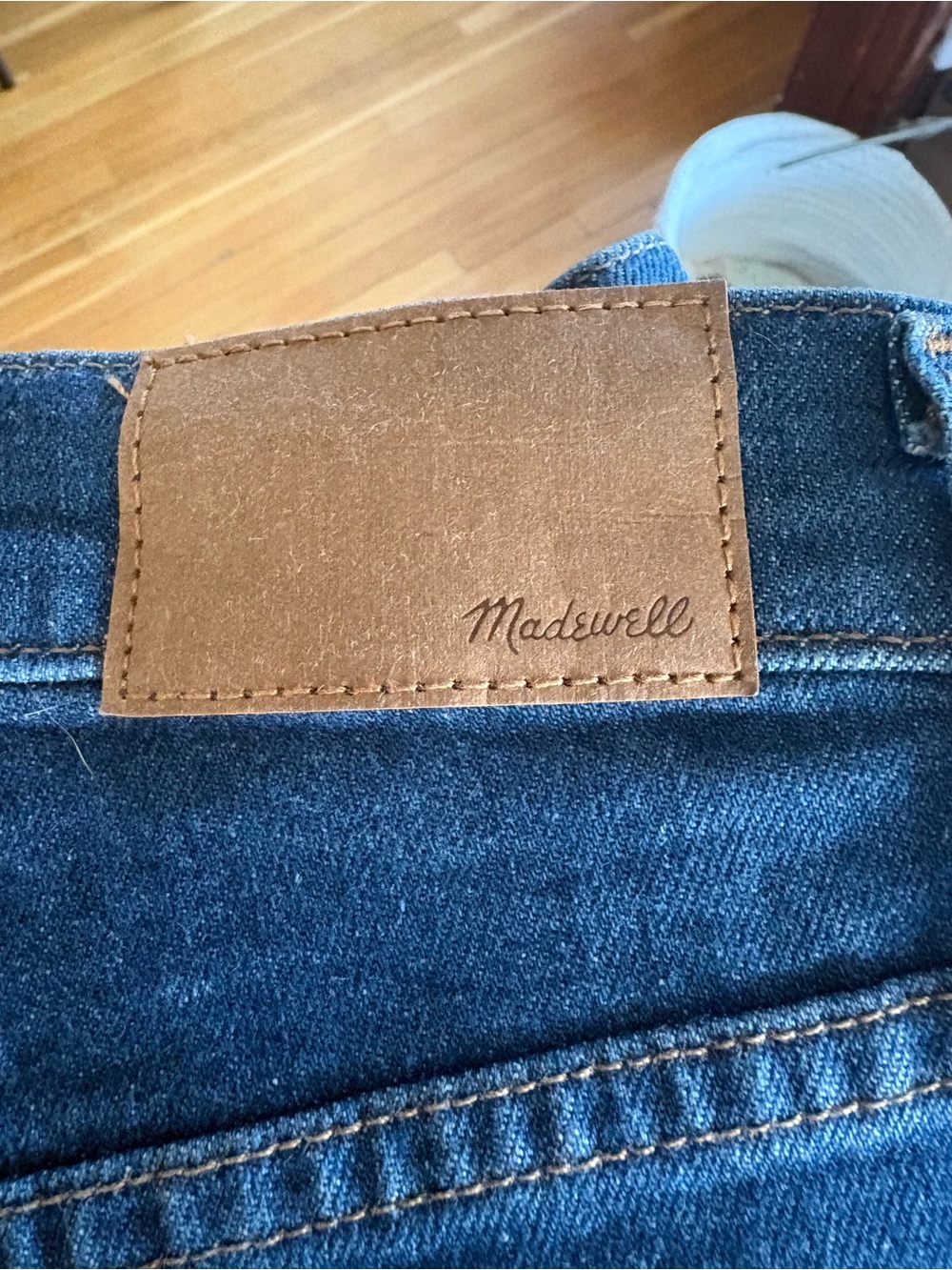 Madewell The Perfect Vintage Wide-Leg Jean - Blue (Brand New) - Picture 2 of 6